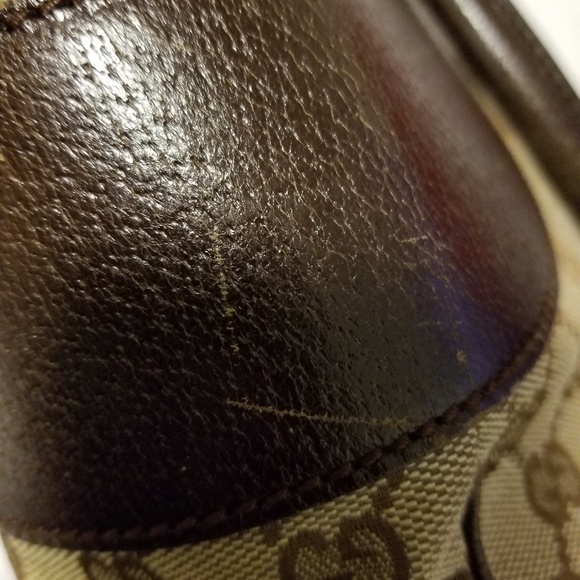 Gucci Brown and Tan Tote Bag